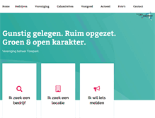 Tablet Screenshot of forepark.nl